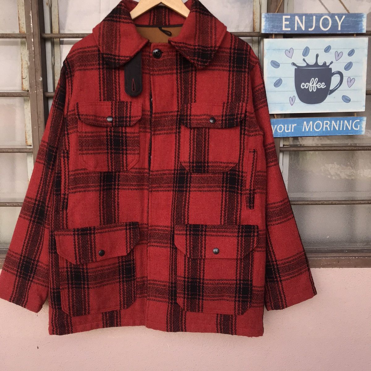 Levi's Vintage Clothing Rare Levis 80s Vintage tartan casual wear flannel 6 pockets Size US M / EU 48-50 / 2 - 4 Thumbnail