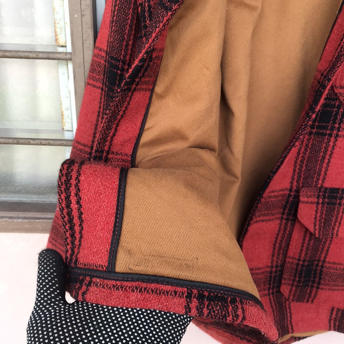 Levi's Vintage Clothing Rare Levis 80s Vintage tartan casual wear flannel 6 pockets Size US M / EU 48-50 / 2 - 10 Thumbnail