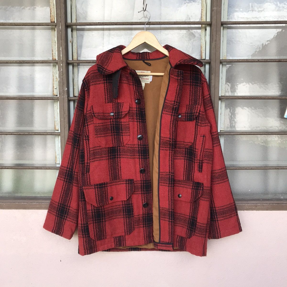 Levi's Vintage Clothing Rare Levis 80s Vintage tartan casual wear flannel 6 pockets Size US M / EU 48-50 / 2 - 7 Thumbnail