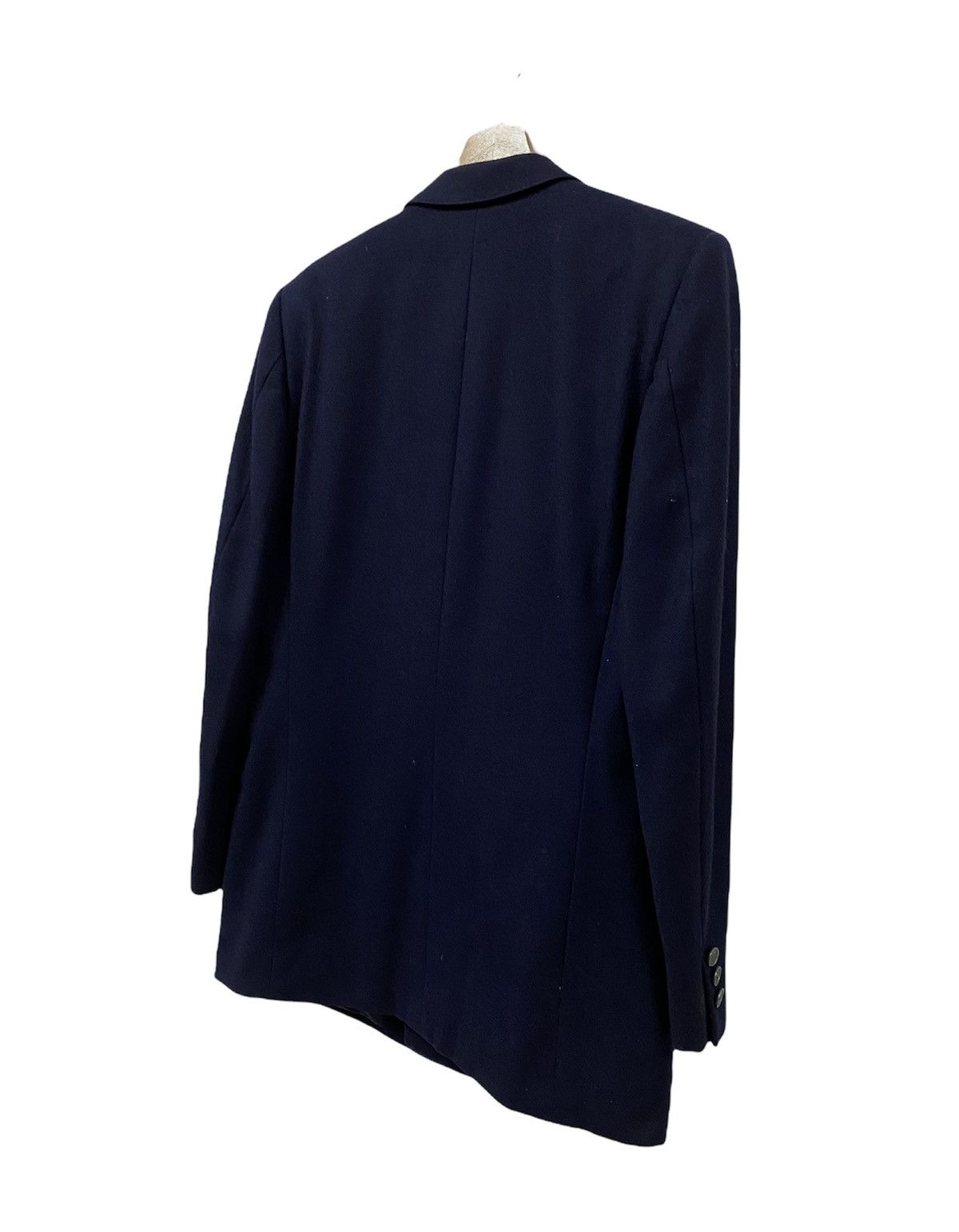 Vintage YvesSaintLaurent Diffusion Homme Paris Double Breasted Coat Size US M / EU 48-50 / 2 - 17 Thumbnail