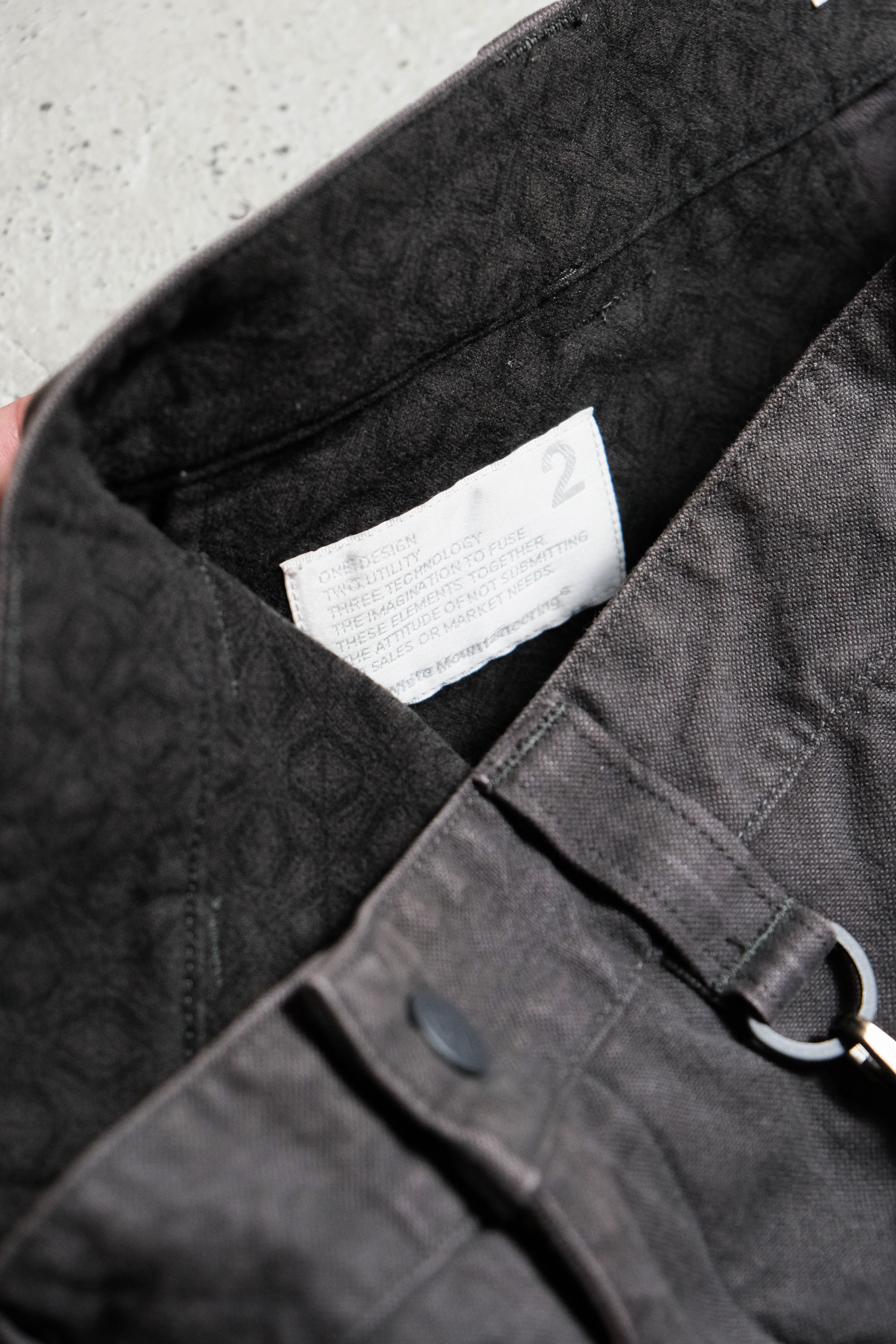 White Mountaineering White Mountaineering 12A/W Double Pocket Pants Size US 33 - 4 Thumbnail