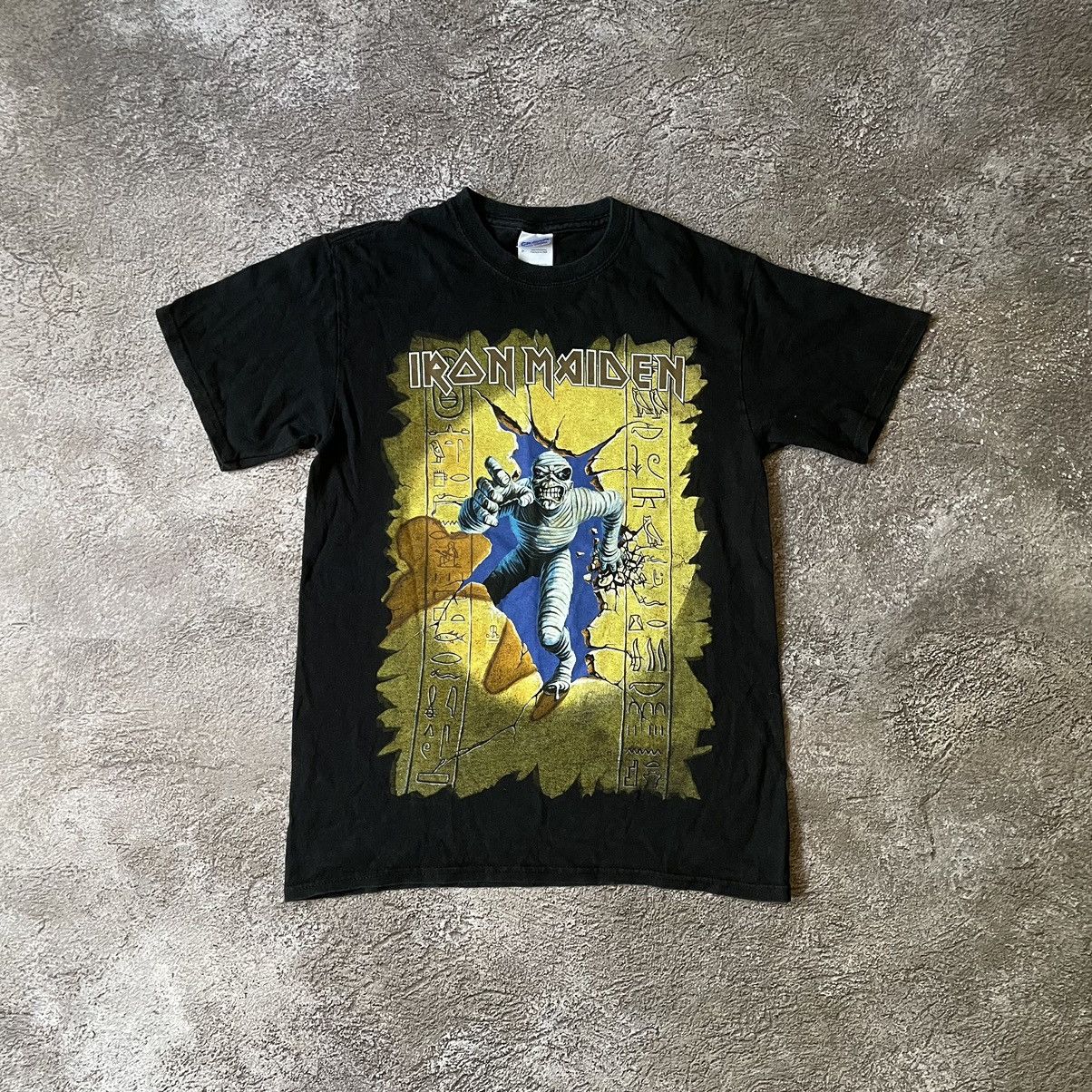 Vintage Vintage Y2K Iron Maiden Graphic Tee Band Tee Grunge Washed S Size US S / EU 44-46 / 1 - 3 Thumbnail
