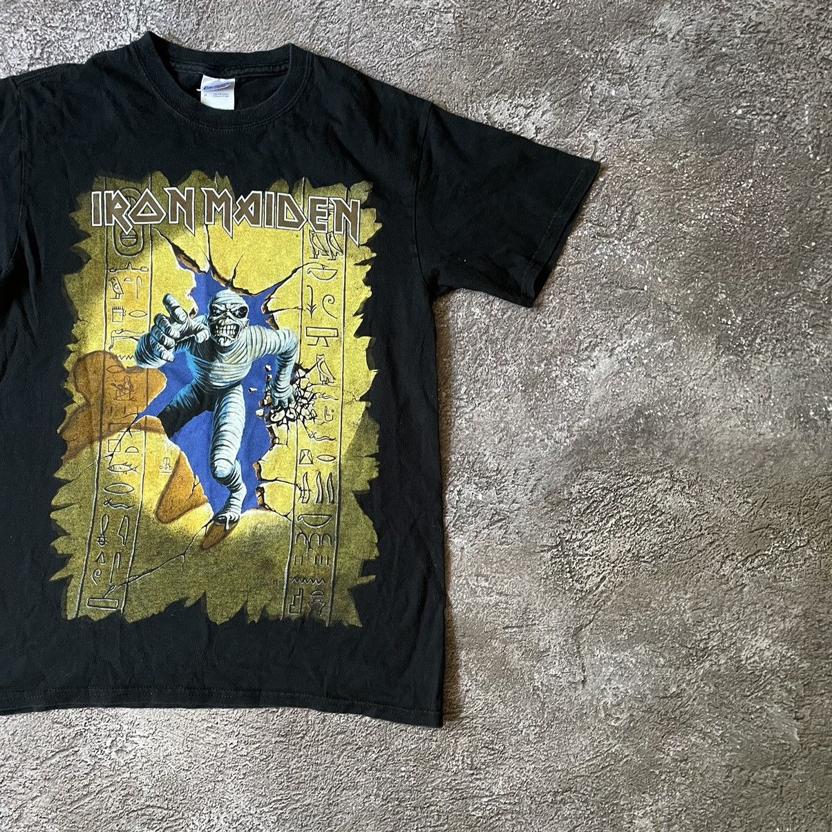 Vintage Vintage Y2K Iron Maiden Graphic Tee Band Tee Grunge Washed S Size US S / EU 44-46 / 1 - 2 Thumbnail