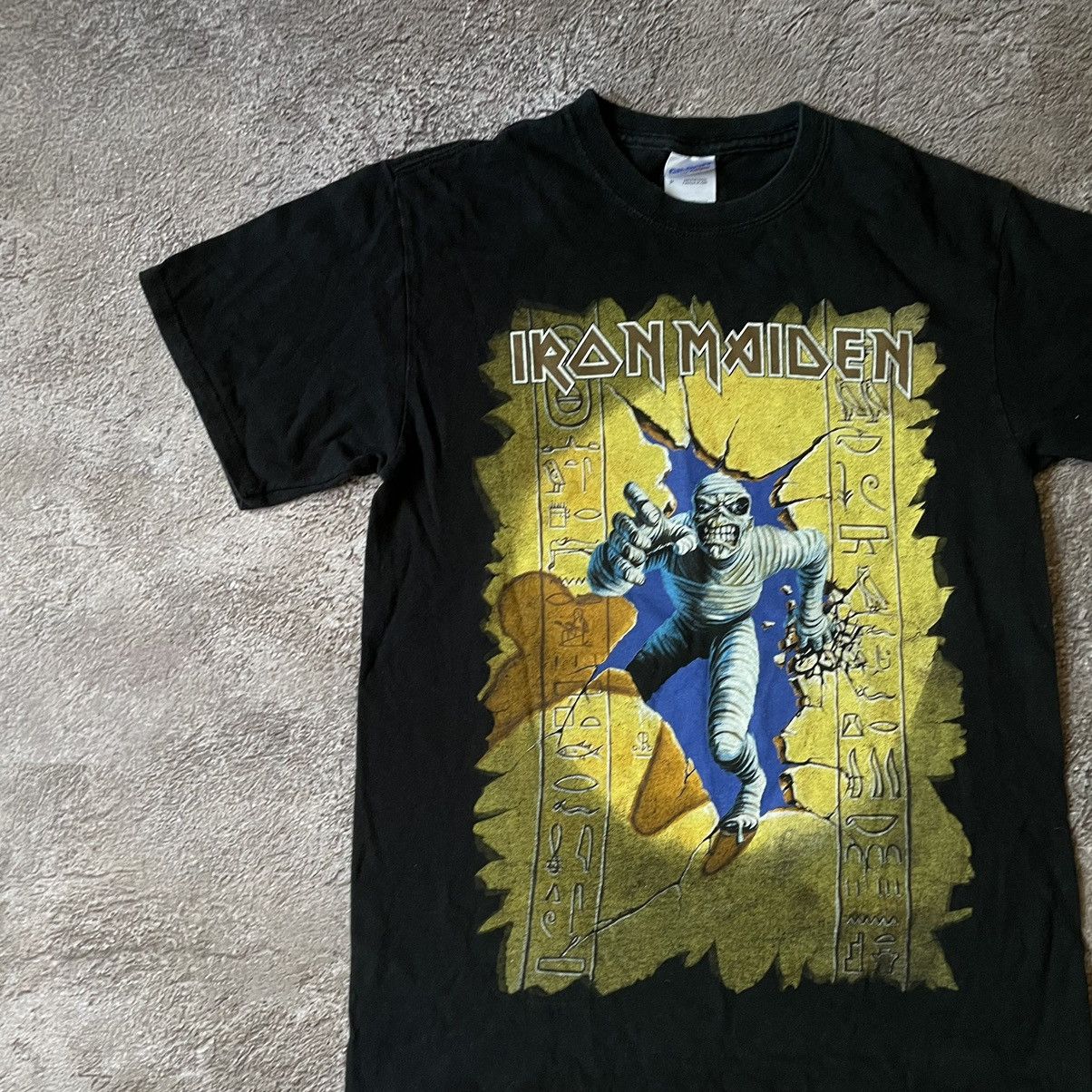 Vintage Vintage Y2K Iron Maiden Graphic Tee Band Tee Grunge Washed S Size US S / EU 44-46 / 1 - 4 Thumbnail