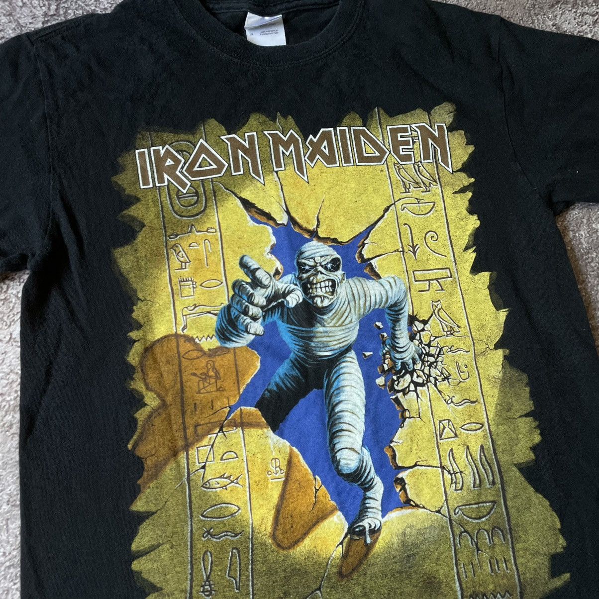 Vintage Vintage Y2K Iron Maiden Graphic Tee Band Tee Grunge Washed S Size US S / EU 44-46 / 1 - 6 Thumbnail