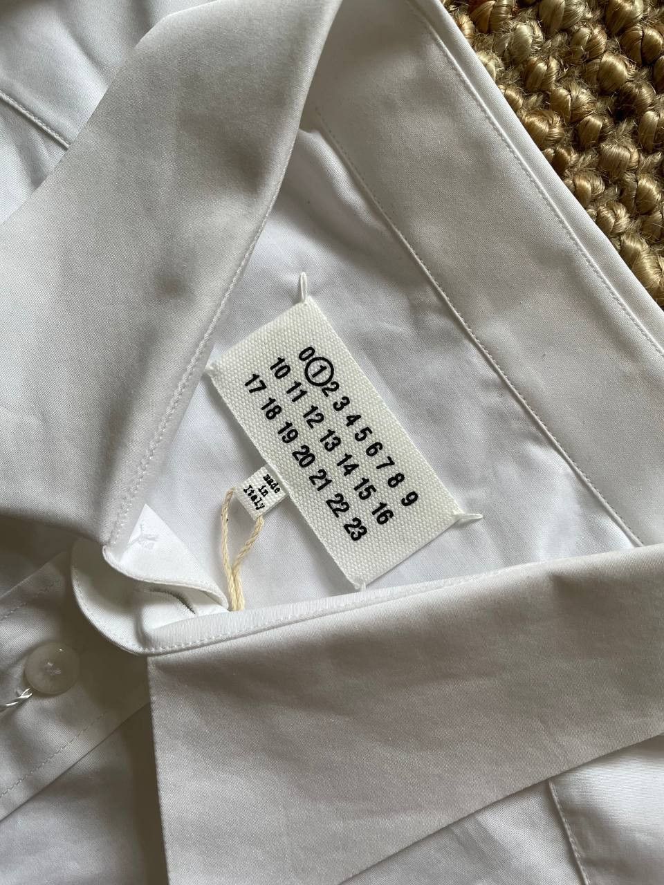 Maison Margiela Maison Margiela Oversized White Shirt Size XS / US 0-2 / IT 36-38 - 8 Thumbnail