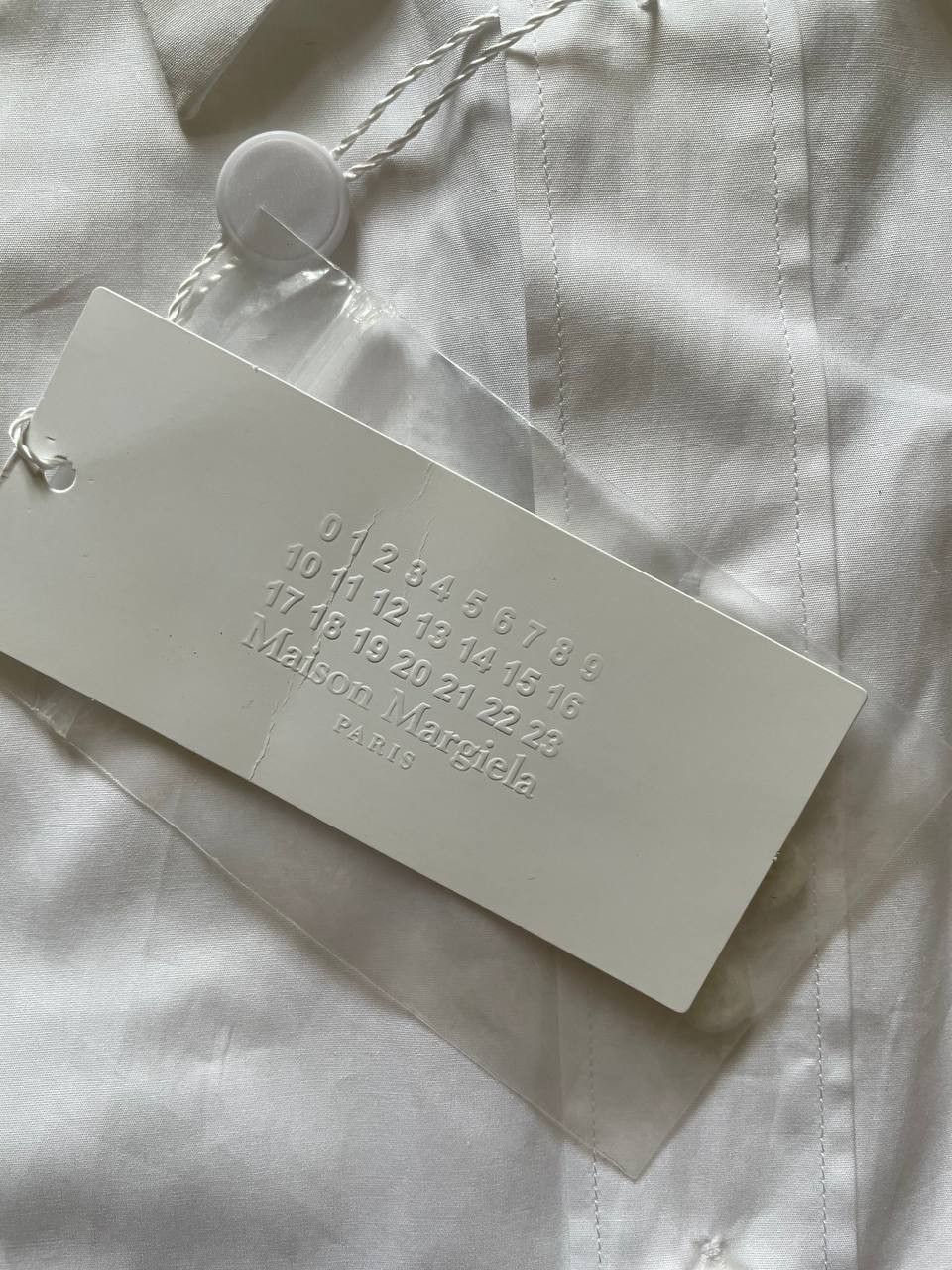 Maison Margiela Maison Margiela Oversized White Shirt Size XS / US 0-2 / IT 36-38 - 10 Thumbnail