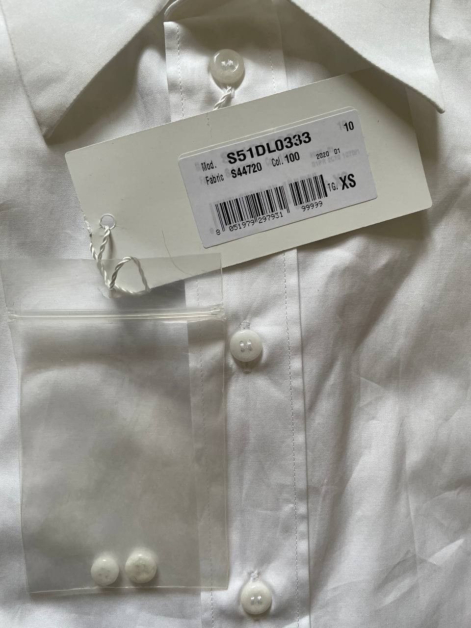 Maison Margiela Maison Margiela Oversized White Shirt Size XS / US 0-2 / IT 36-38 - 9 Thumbnail