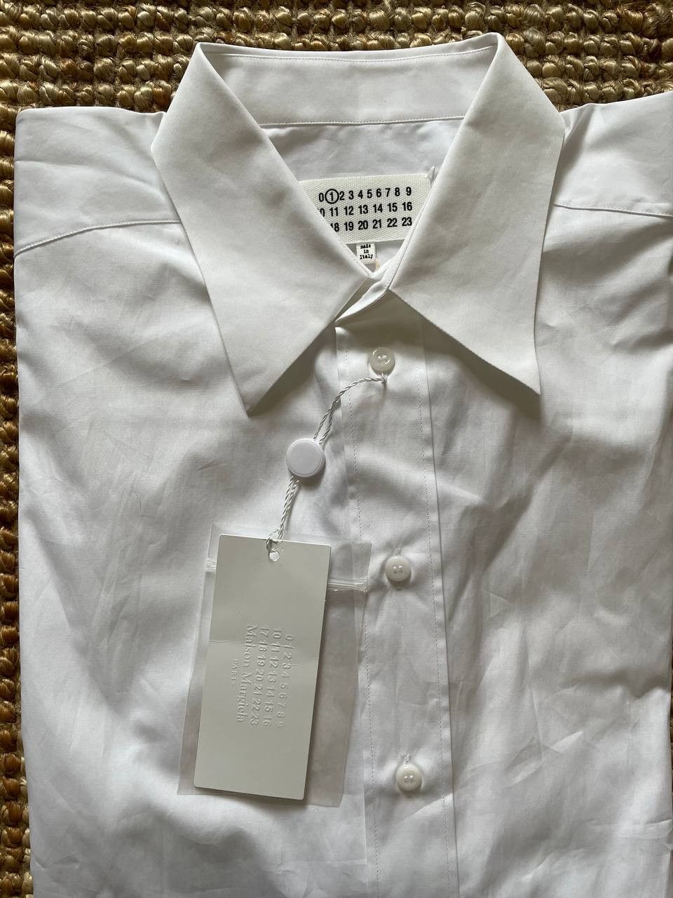 Maison Margiela Maison Margiela Oversized White Shirt Size XS / US 0-2 / IT 36-38 - 2 Thumbnail