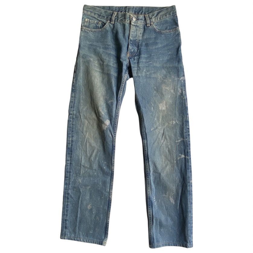 image of Helmut Lang Archive Painter Jeans Classic Cut in Blue, Men's (Size 32)