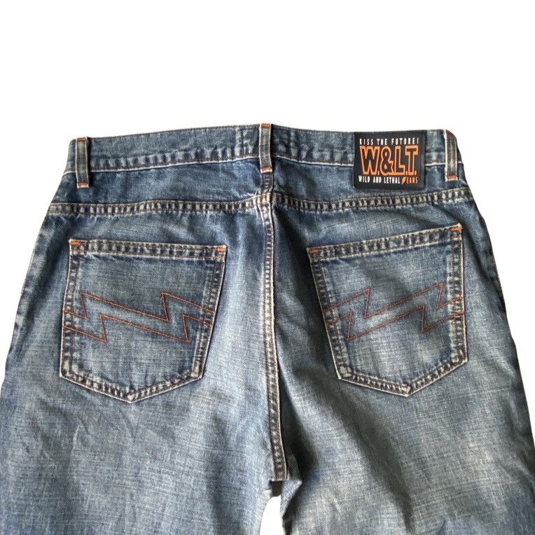 Walter Van Beirendonck Vintage W&LT Claws Bootcut Jeans Size US 30 / EU 46 - 6 Thumbnail