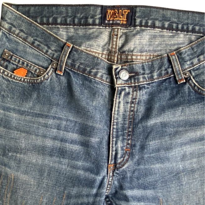 Walter Van Beirendonck Vintage W&LT Claws Bootcut Jeans Size US 30 / EU 46 - 2 Thumbnail