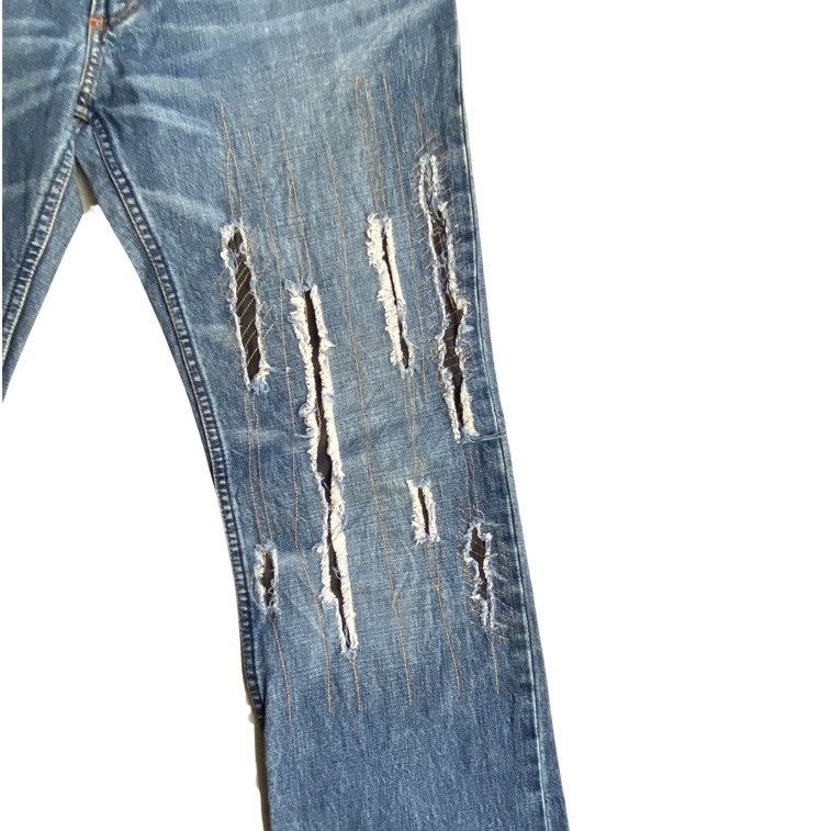 Walter Van Beirendonck Vintage W&LT Claws Bootcut Jeans Size US 30 / EU 46 - 3 Thumbnail