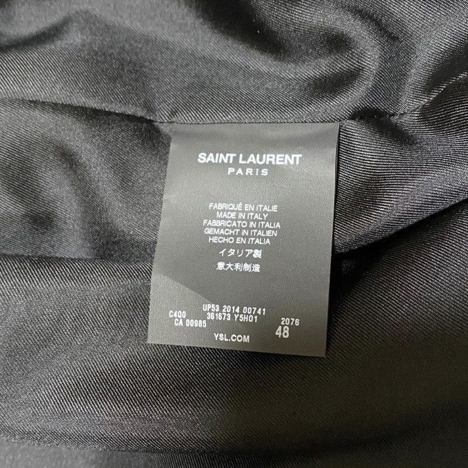 Hedi Slimane × Saint Laurent Paris 15SS Hedi Leopard Suede Trapper Jacket Sz46/48 Size US M / EU 48-50 / 2 - 5 Thumbnail