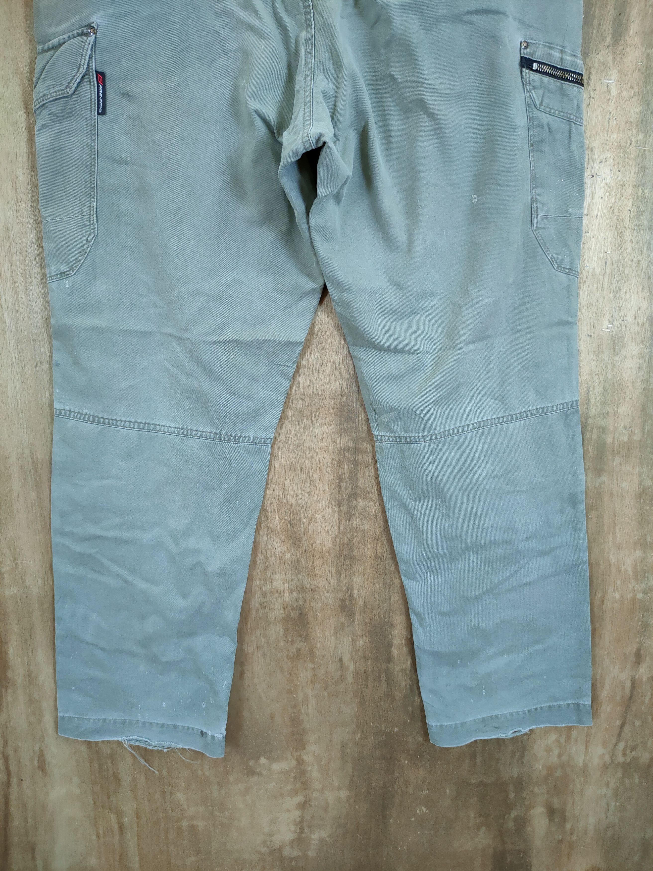 Japanese Brand fire fox distressed dirty utility cargo pants #46-801 Size US 34 / EU 50 - 7 Thumbnail