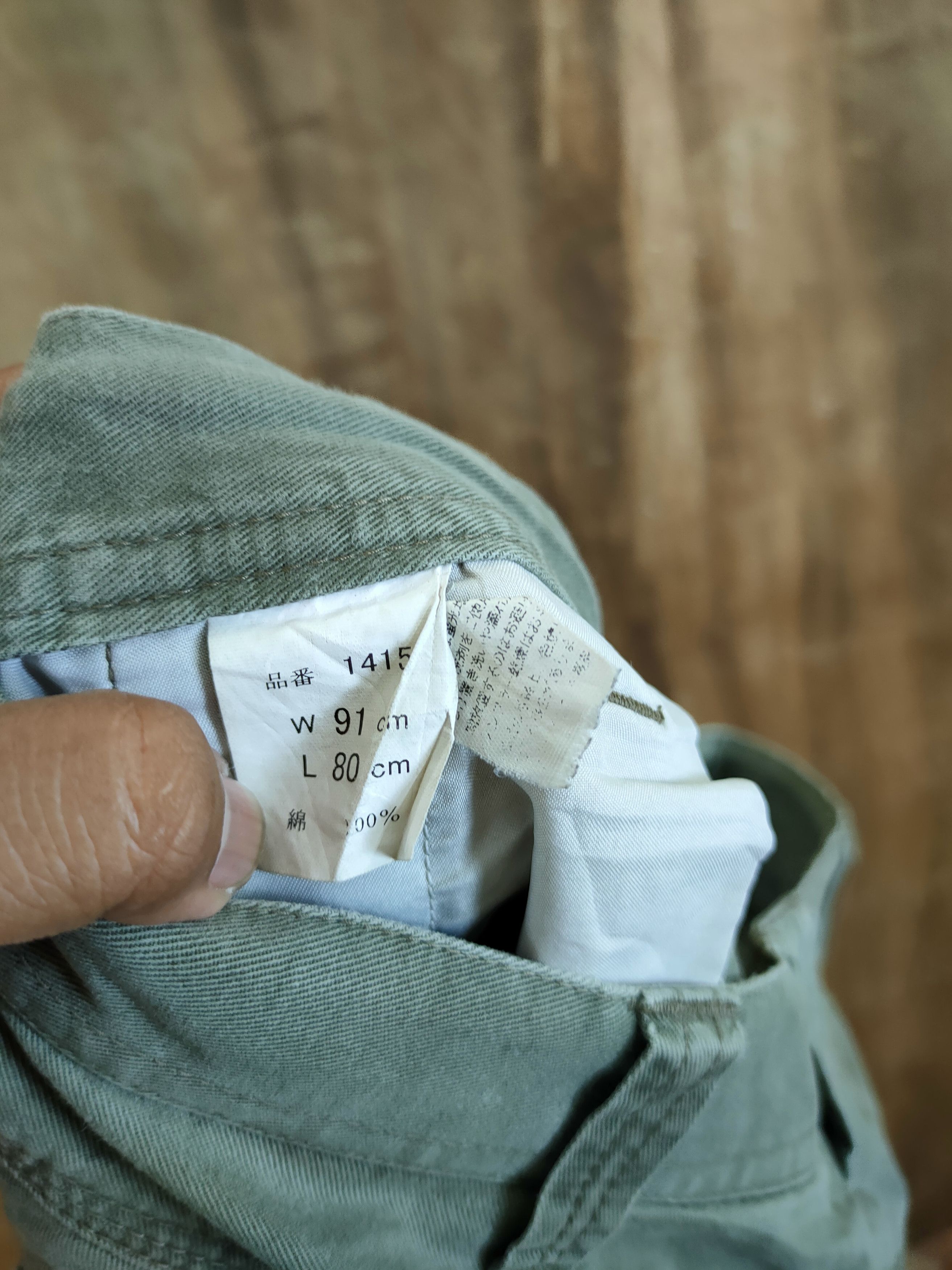 Japanese Brand fire fox distressed dirty utility cargo pants #46-801 Size US 34 / EU 50 - 10 Thumbnail