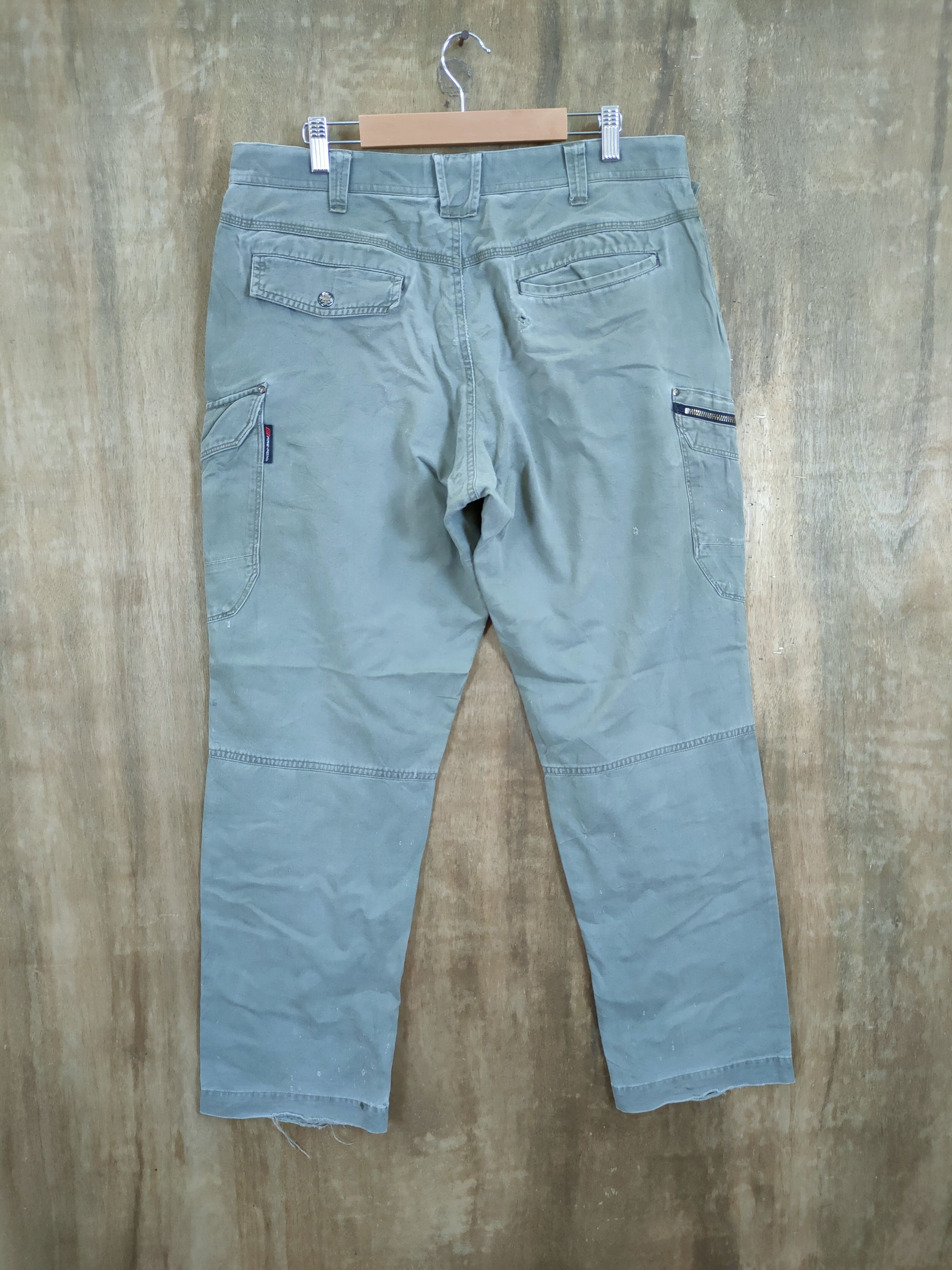 Japanese Brand fire fox distressed dirty utility cargo pants #46-801 Size US 34 / EU 50 - 6 Thumbnail