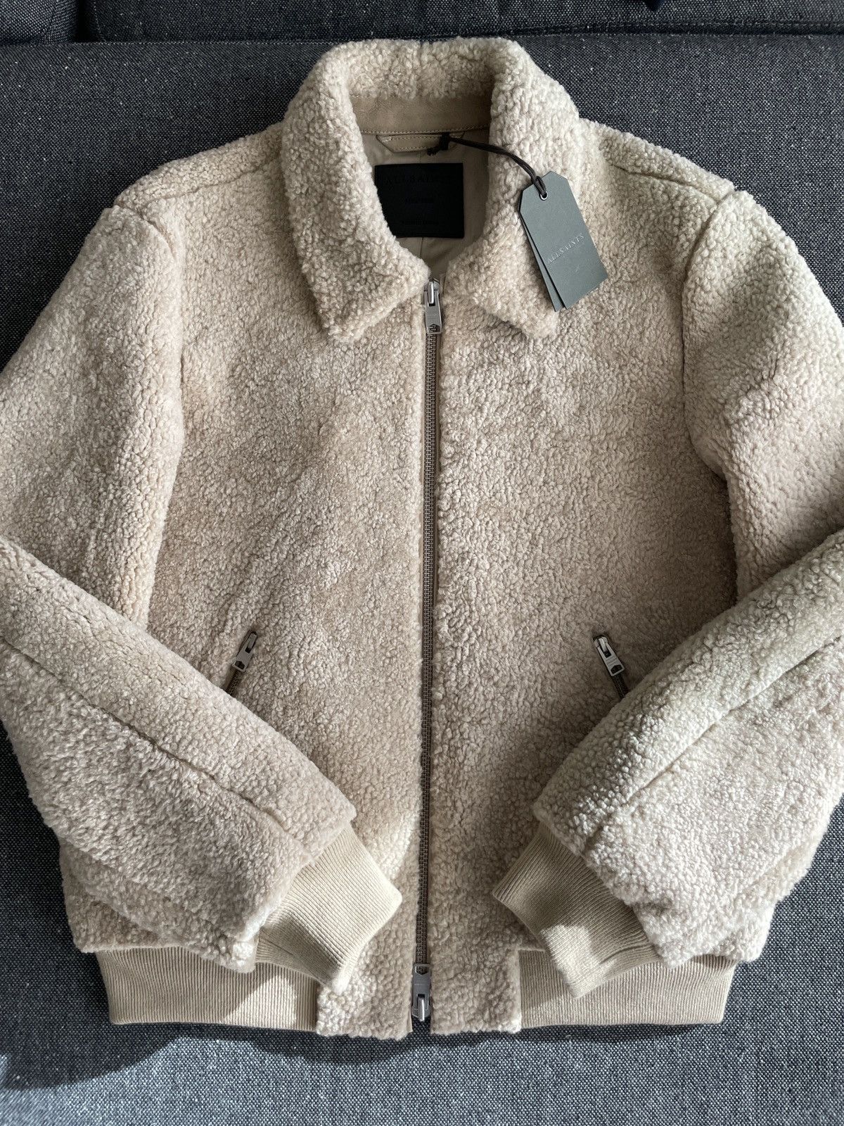 Allsaints Allsaints Charlie Shearling Jacket Size US M / EU 48-50 / 2 - 1 Thumbnail