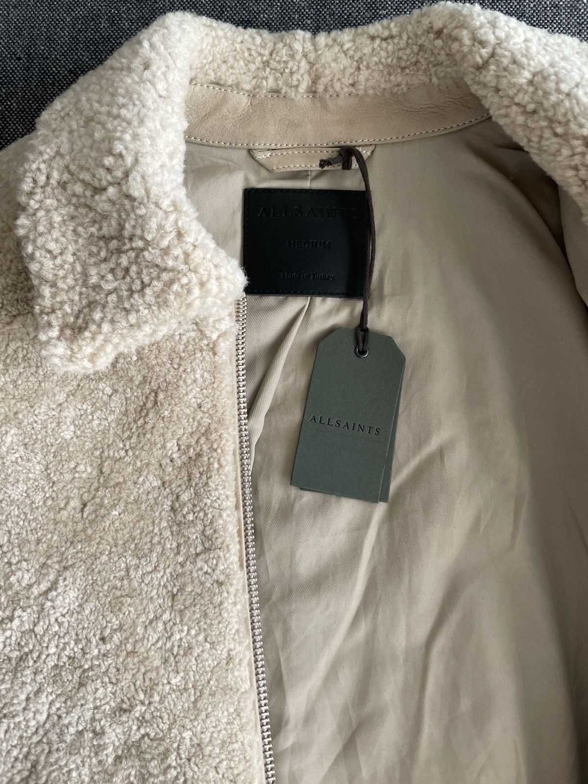 Allsaints Allsaints Charlie Shearling Jacket Size US M / EU 48-50 / 2 - 4 Thumbnail