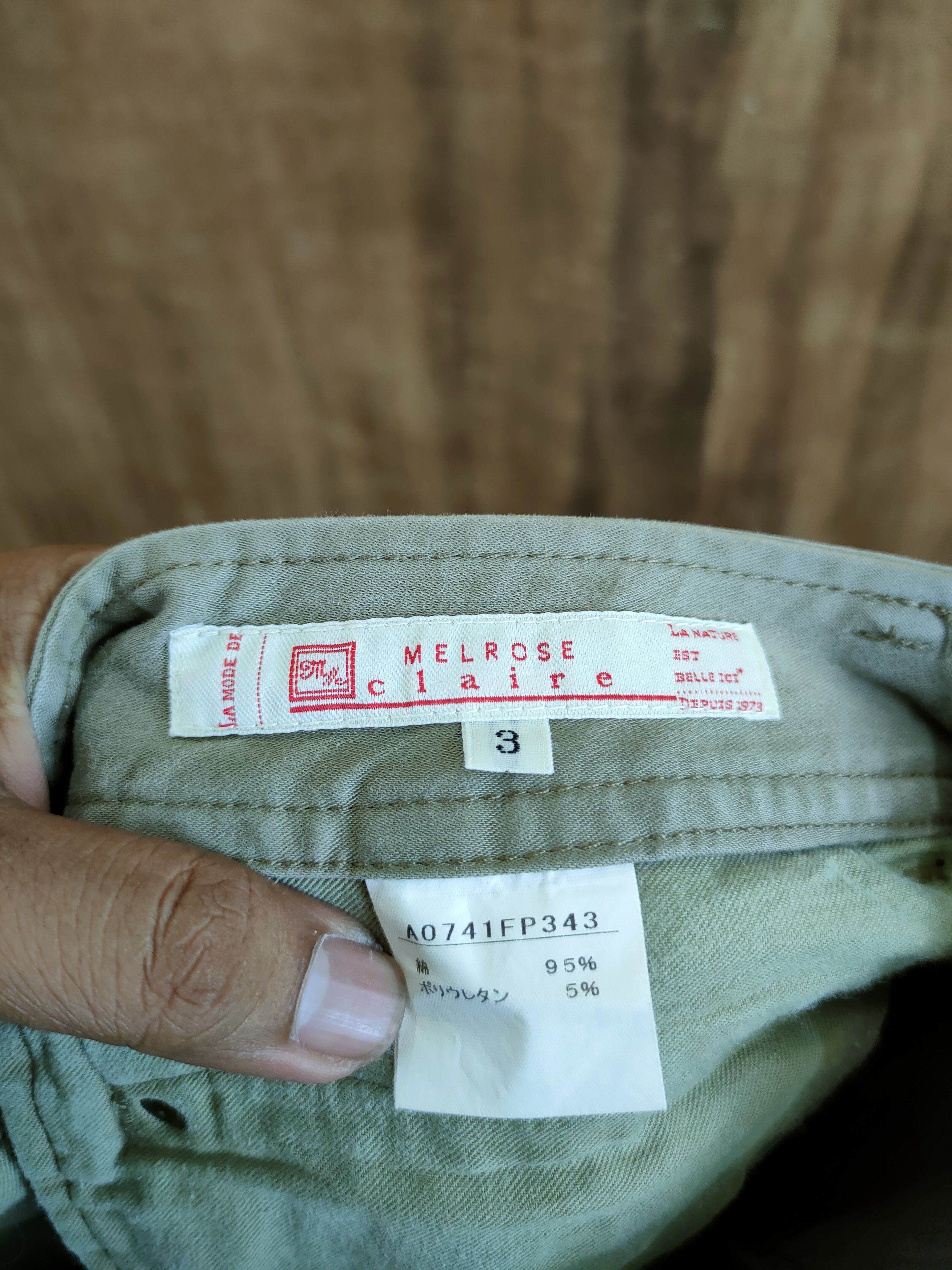 Melrose DL Melrose Japan multipocket utility cargo pants #1138 Size US 28 / EU 44 - 8 Thumbnail