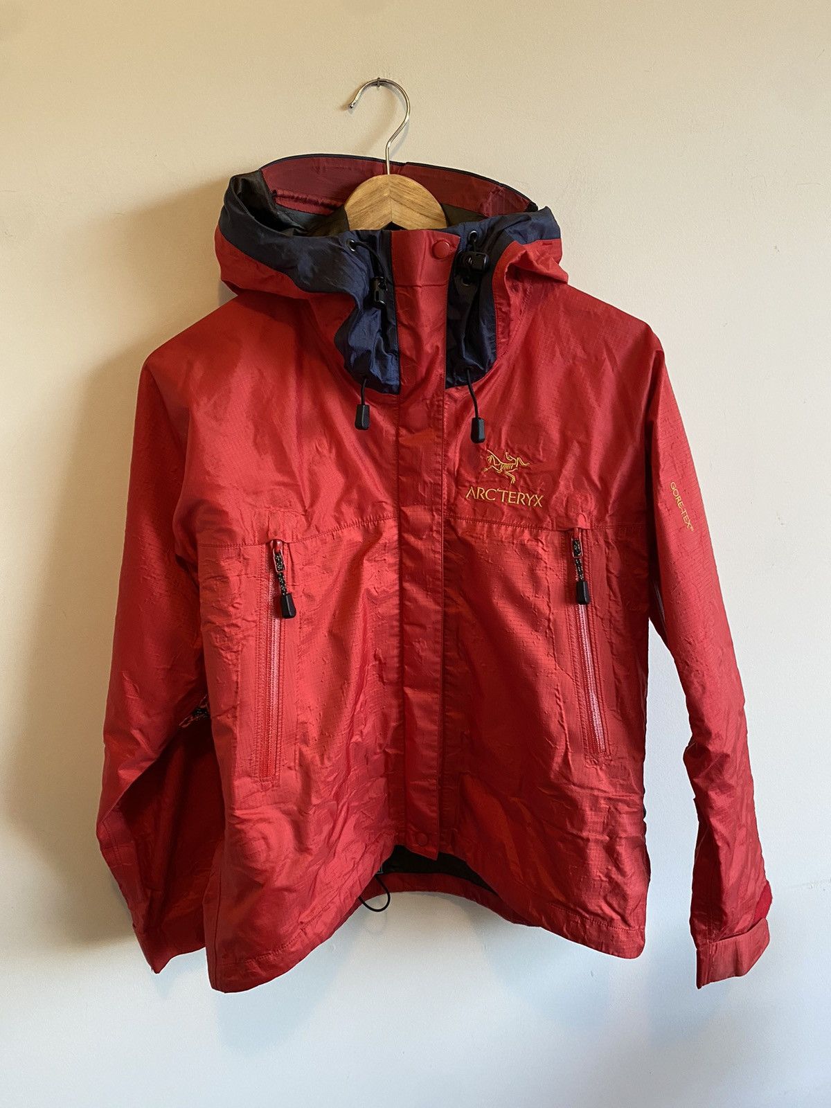 Pre-owned Arc'teryx 1998 Japan Exclusive 24k Gold Molten Red Beta