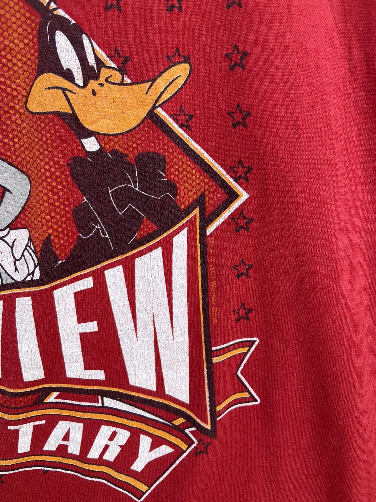 Vintage Vintage 1993 Warner Bros Tazmania Bugs Bunny Dufy Duck Size US L / EU 52-54 / 3 - 3 Thumbnail