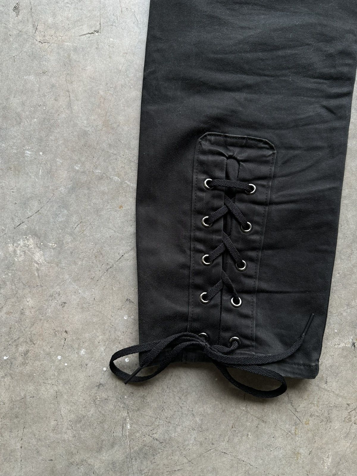 Undercover Undercover 2007 Cropped Backlace Pants Size 31" - 5 Thumbnail