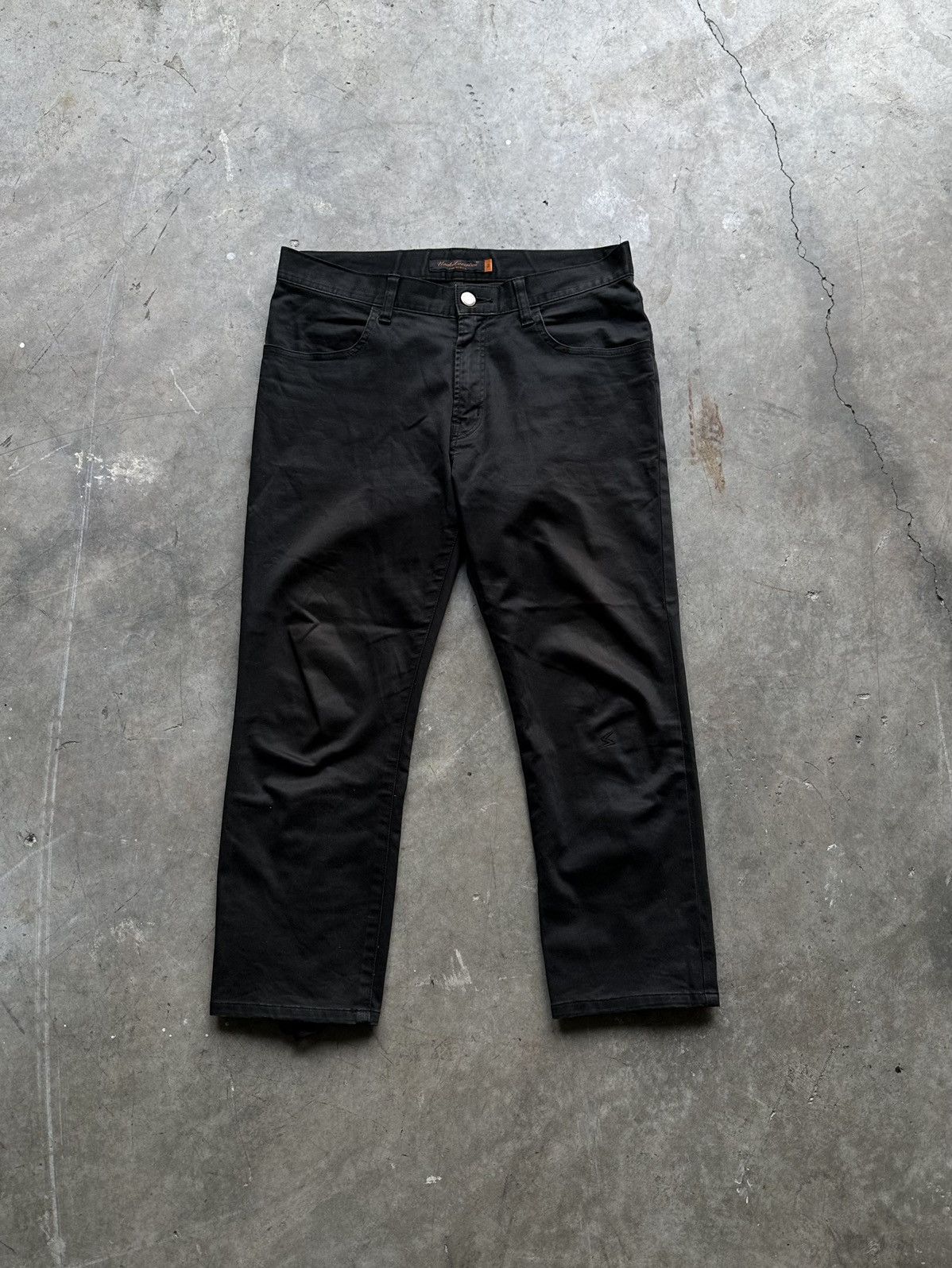 Undercover Undercover 2007 Cropped Backlace Pants Size 31" - 1 Thumbnail