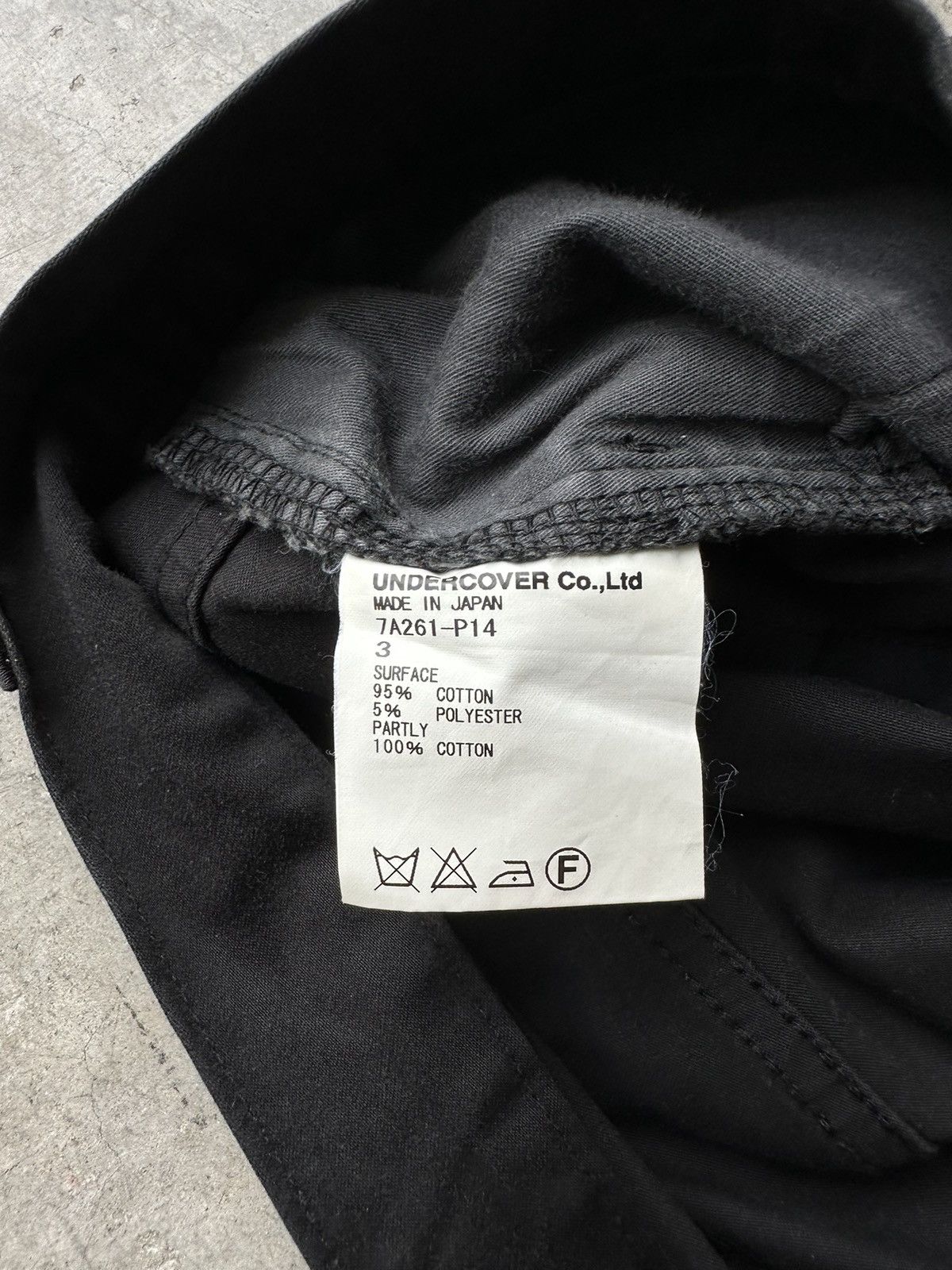 Undercover Undercover 2007 Cropped Backlace Pants Size 31" - 6 Thumbnail