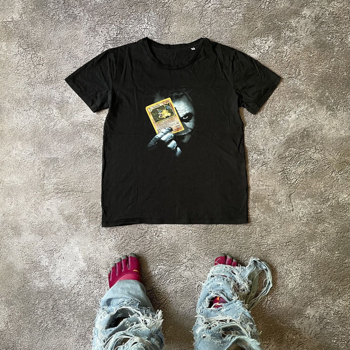Vintage Vintage Y2K Graphic Tee Abstract Horror Joker Streetwear S Size US S / EU 44-46 / 1 - 1 Thumbnail
