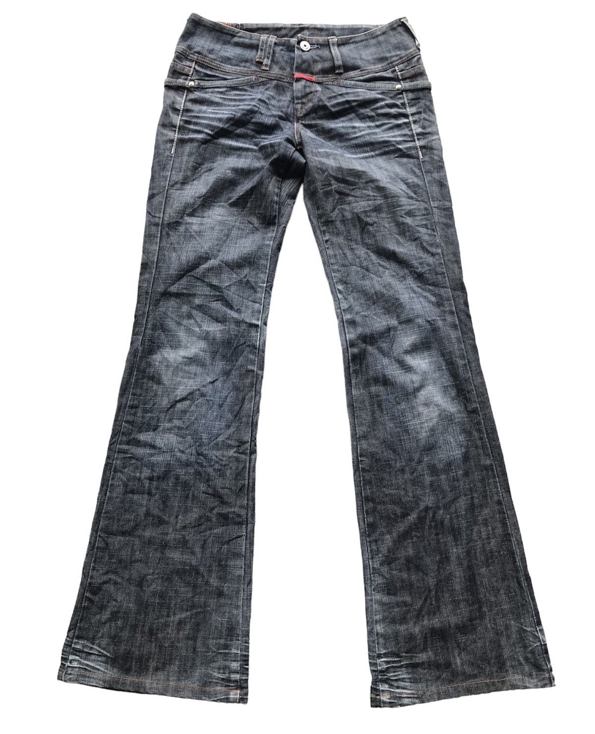 Marithe + Francois Girbaud Flare Marithe Francois Girbaud Size 30" / US 8 / IT 44 - 2 Thumbnail