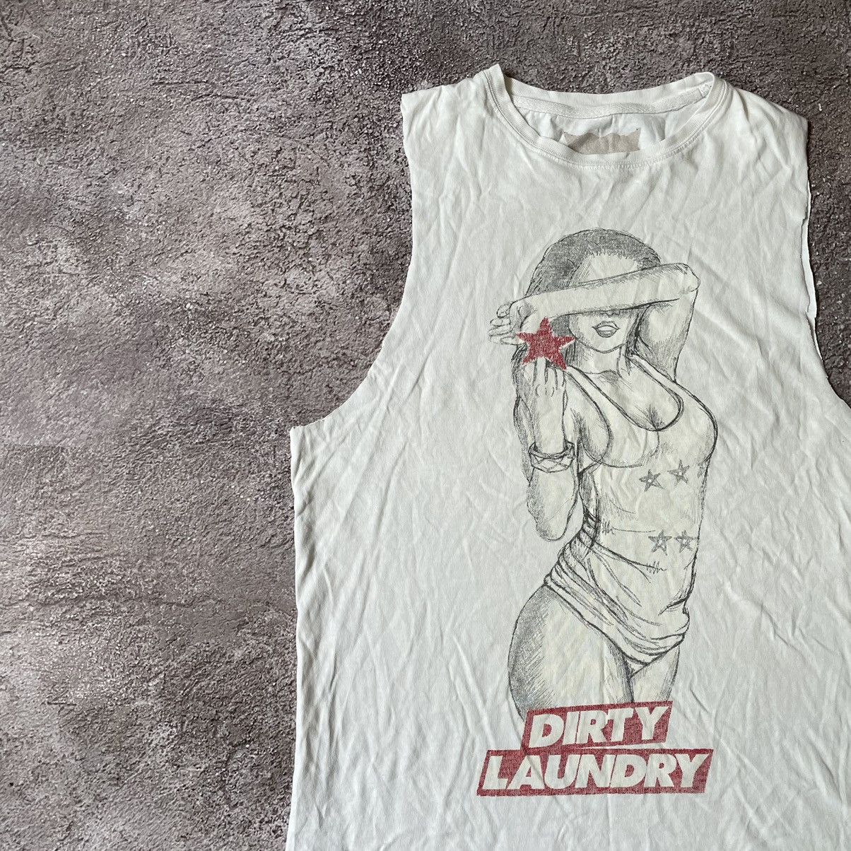 Vintage Vintage Y2K Sun Faded Graphic Tank Top Sleeveless Tee Slim M Size US M / EU 48-50 / 2 - 4 Thumbnail