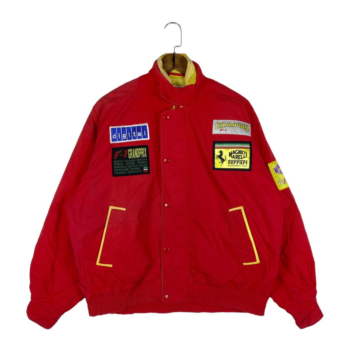 Ferrari × Vintage Vintage 90s Magneti Marelli Ferrari Bomber Jacket Size US L / EU 52-54 / 3 - 4 Thumbnail