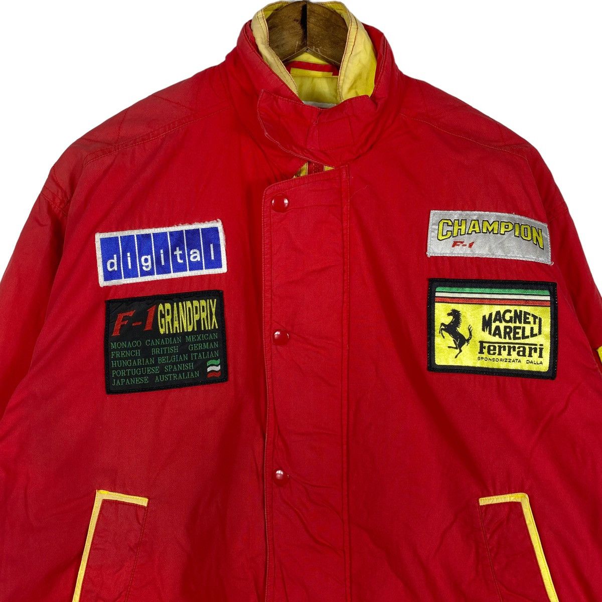 Ferrari × Vintage Vintage 90s Magneti Marelli Ferrari Bomber Jacket Size US L / EU 52-54 / 3 - 6 Thumbnail