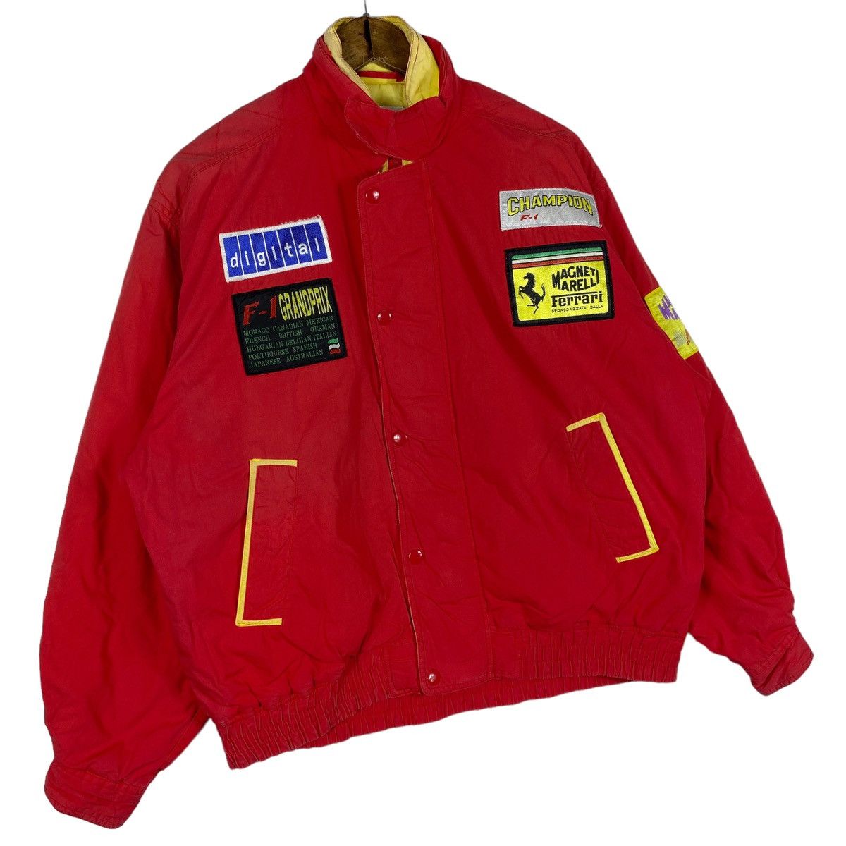 Ferrari × Vintage Vintage 90s Magneti Marelli Ferrari Bomber Jacket Size US L / EU 52-54 / 3 - 5 Thumbnail
