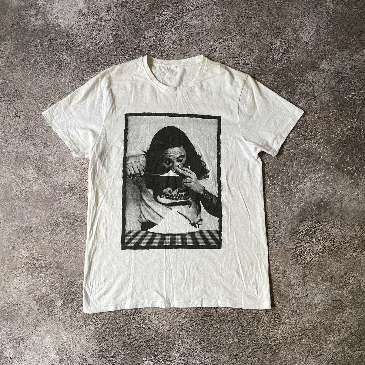 Vintage Vintage Y2K Graphic Tee Grunge Streetwear Black White Slim L Size US L / EU 52-54 / 3 - 2 Thumbnail