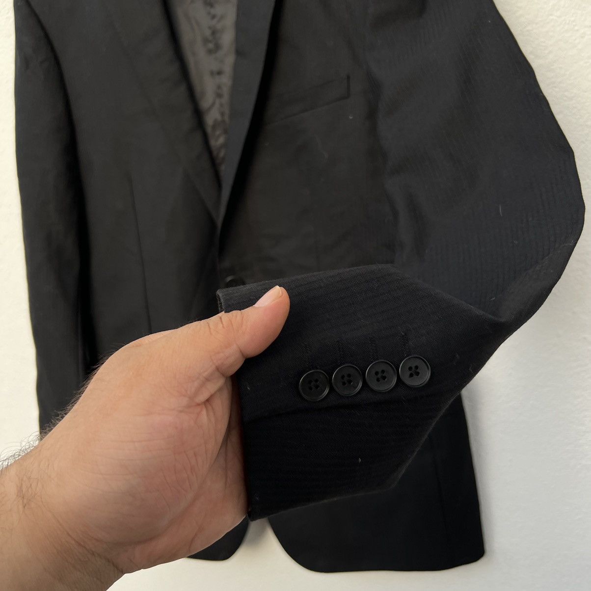 Yohji Yamamoto ICONIC ULTIMATE BLACK AAR YOHJI YAMAMOTO CASUAL JACKET Size US M / EU 48-50 / 2 - 6 Thumbnail