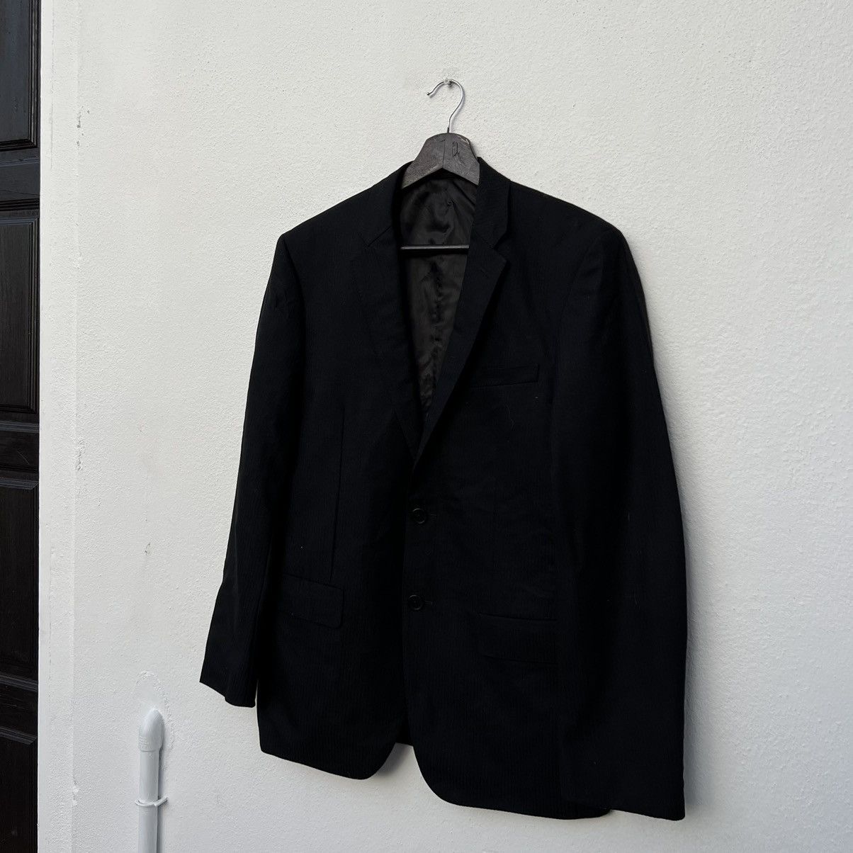 Yohji Yamamoto ICONIC ULTIMATE BLACK AAR YOHJI YAMAMOTO CASUAL JACKET Size US M / EU 48-50 / 2 - 2 Thumbnail