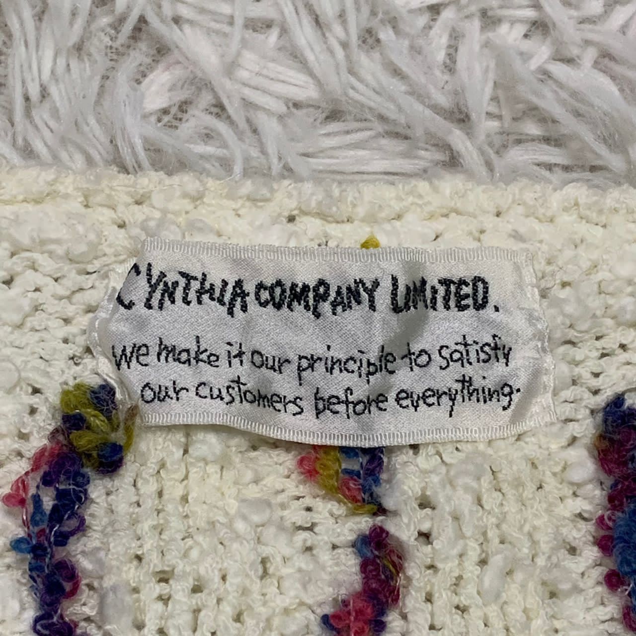 Japanese Brand Vintage CYNTHIA COMPANY LIMITED knitwear Size M / US 6-8 / IT 42-44 - 9 Thumbnail