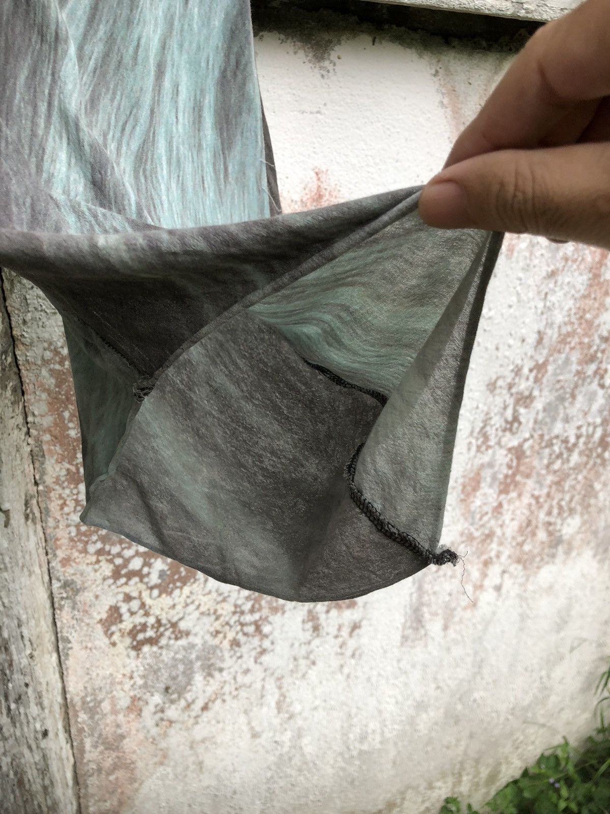 If Six Was Nine × Japanese Brand Rare If Six Were Nine Asymmetrical Shawl Shirt Size L / US 10 / IT 46 - 3 Thumbnail