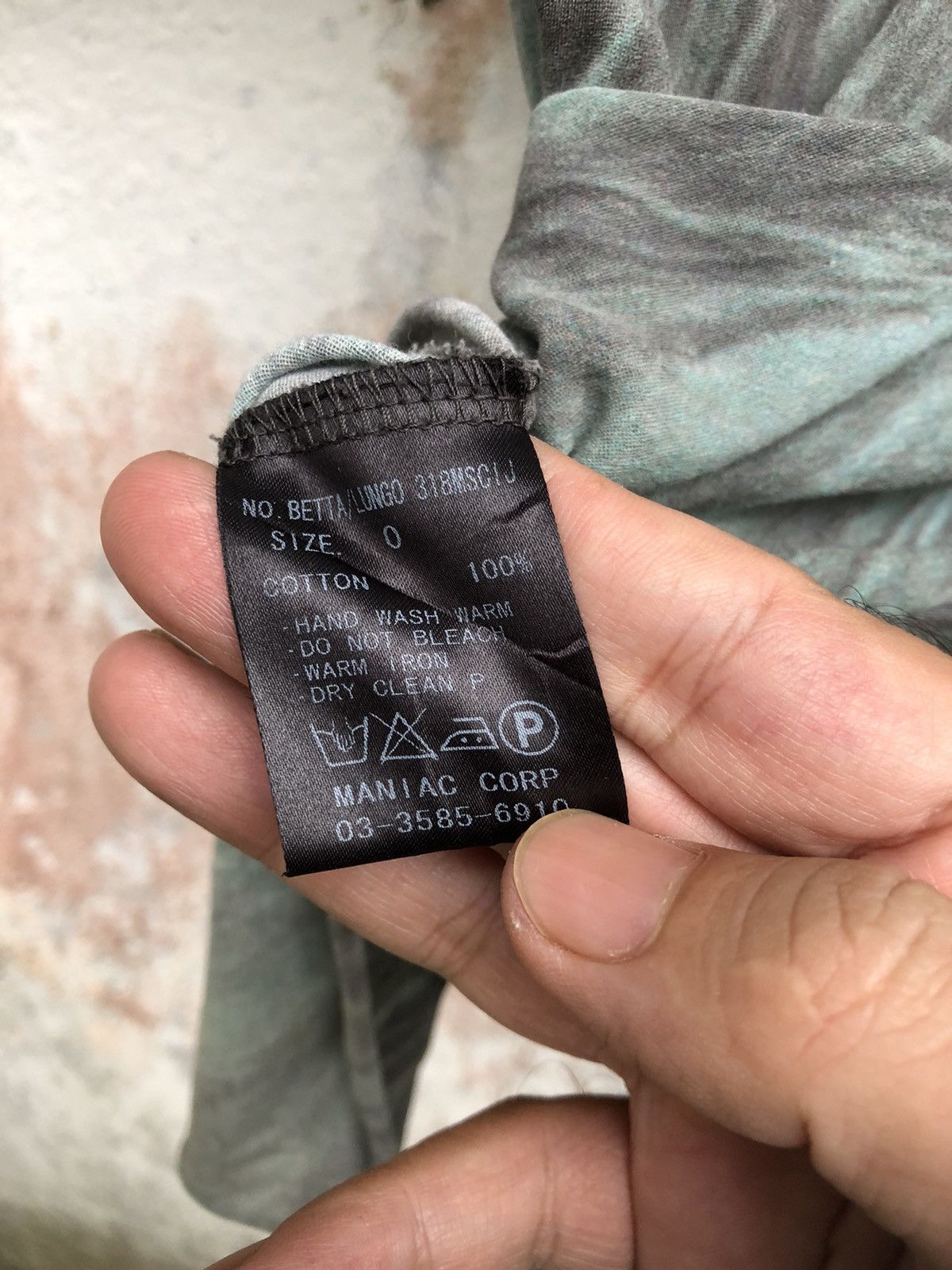 If Six Was Nine × Japanese Brand Rare If Six Were Nine Asymmetrical Shawl Shirt Size L / US 10 / IT 46 - 7 Thumbnail