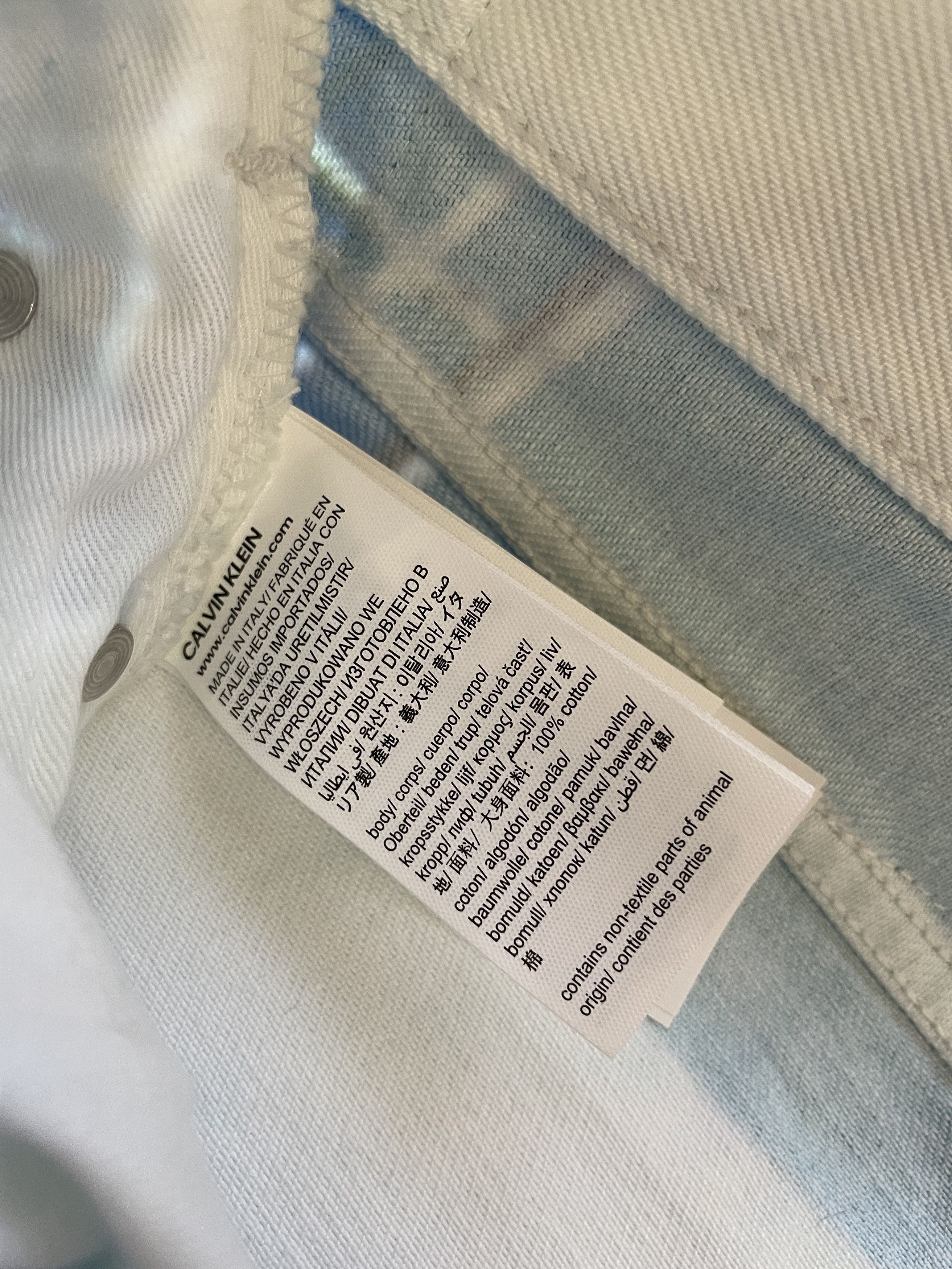 Calvin Klein Calvin Klein est 1978 Landscape Flag Jacket and Jeans Size US S / EU 44-46 / 1 - 5 Thumbnail