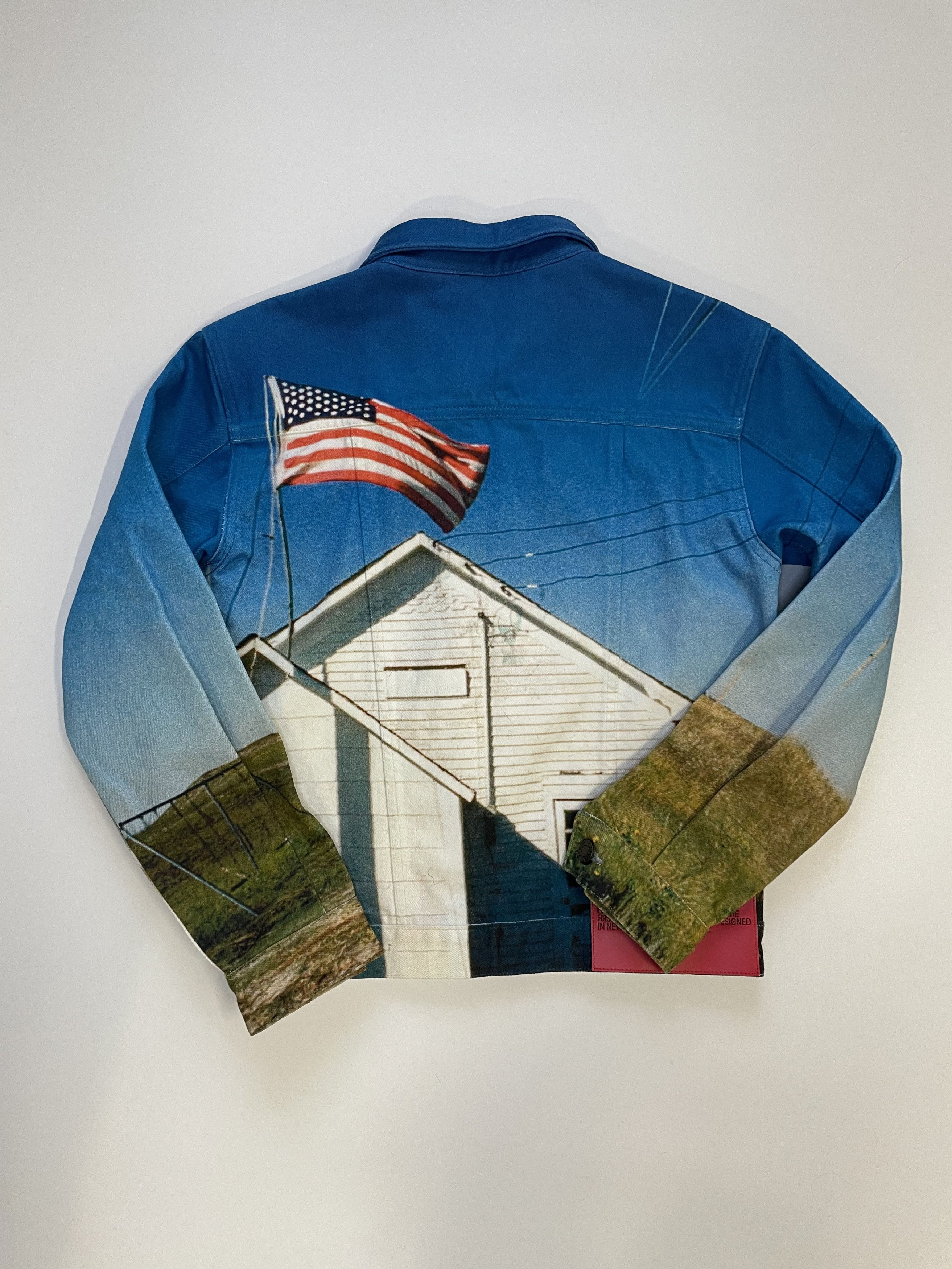 Calvin Klein Calvin Klein est 1978 Landscape Flag Jacket and Jeans Size US S / EU 44-46 / 1 - 12 Thumbnail