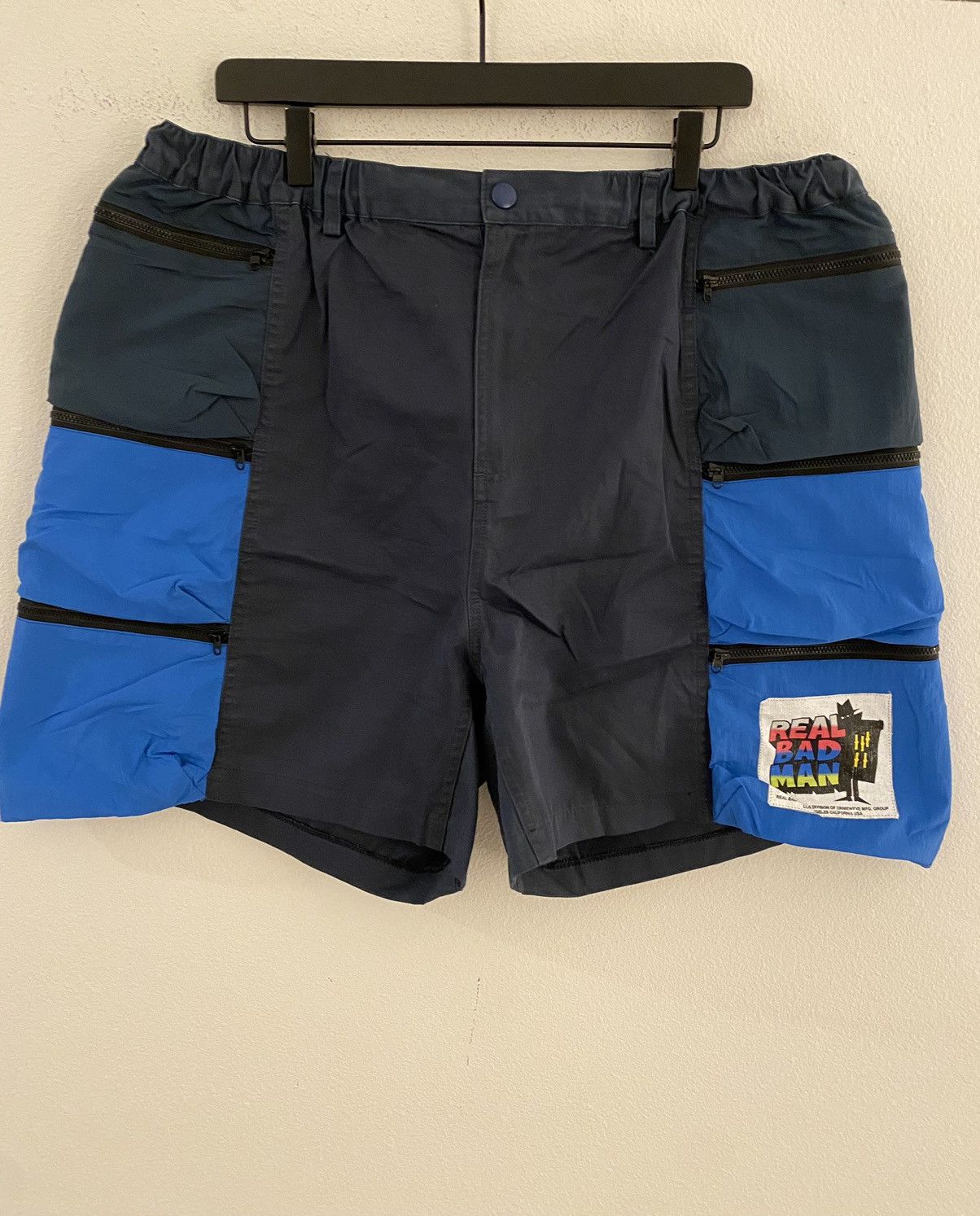 image of Real Bad Man Carryall Hiker Short in Blue, Men's (Size 38)
