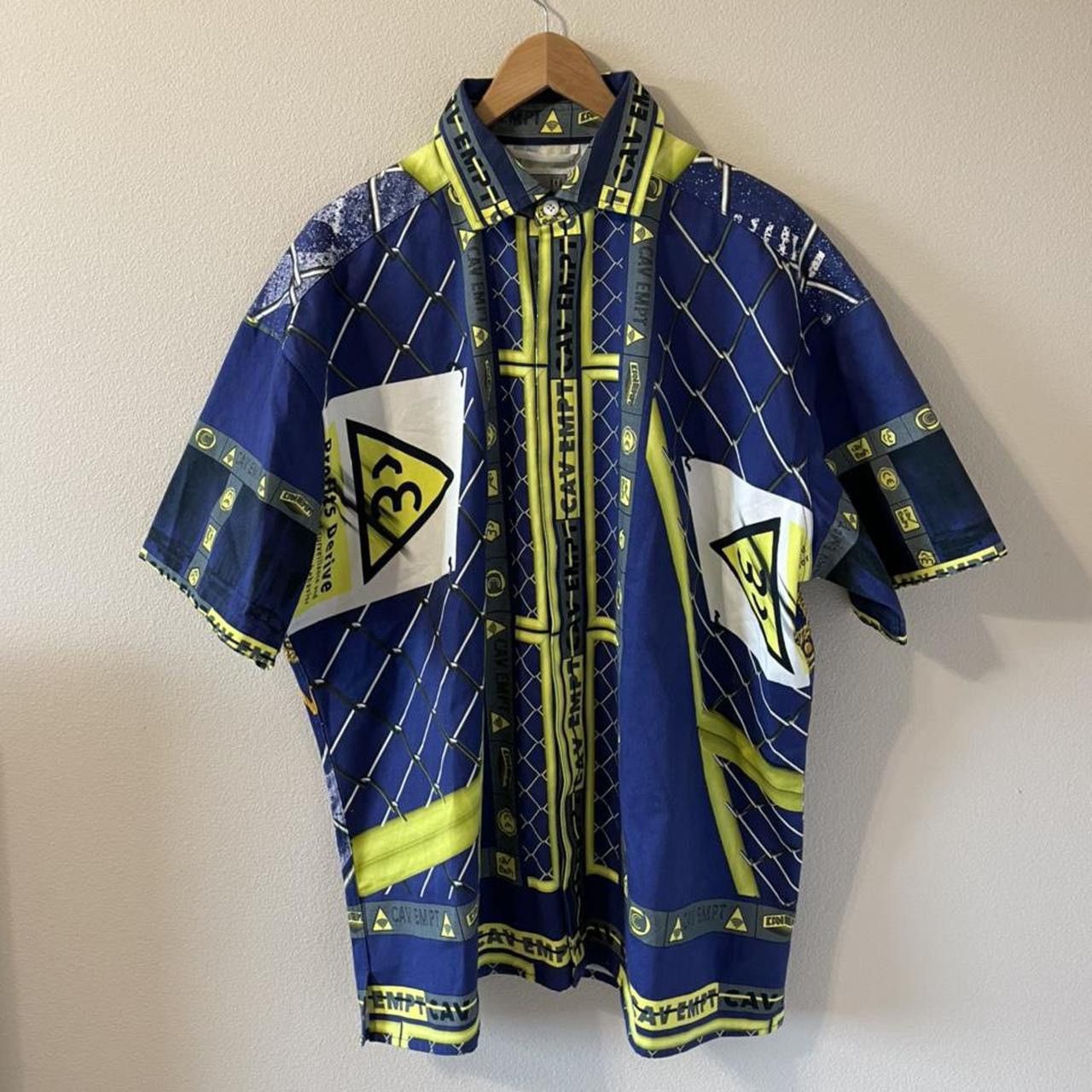 Cav Empt Cav Empt Oversized Chain Link SS Button Up Size US M / EU 48-50 / 2 - 1 Thumbnail