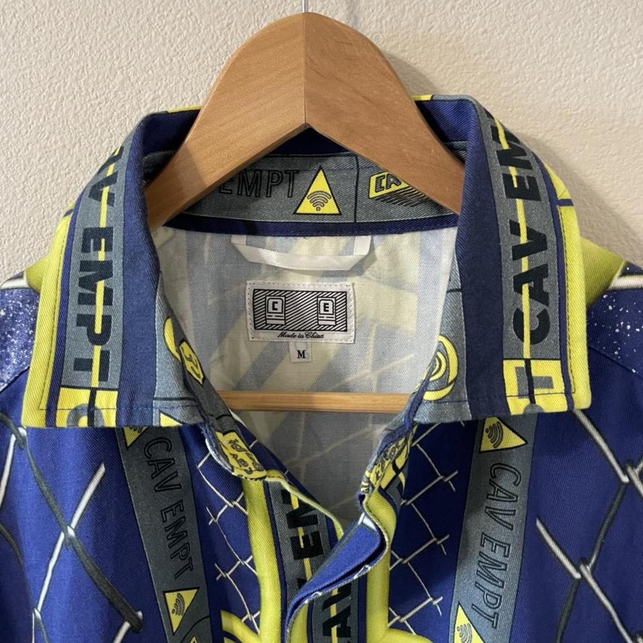 Cav Empt Cav Empt Oversized Chain Link SS Button Up Size US M / EU 48-50 / 2 - 3 Thumbnail