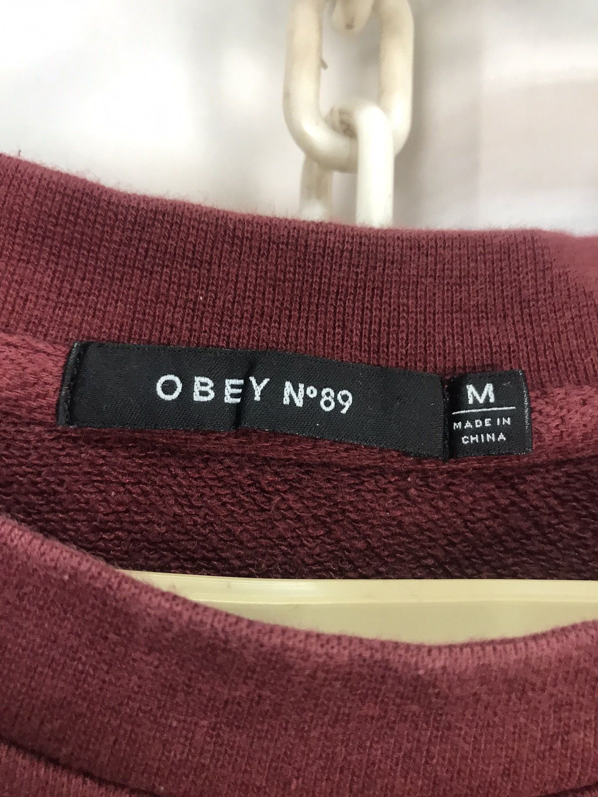 Obey Obey embroidered skull sweatshirt Size US M / EU 48-50 / 2 - 3 Thumbnail