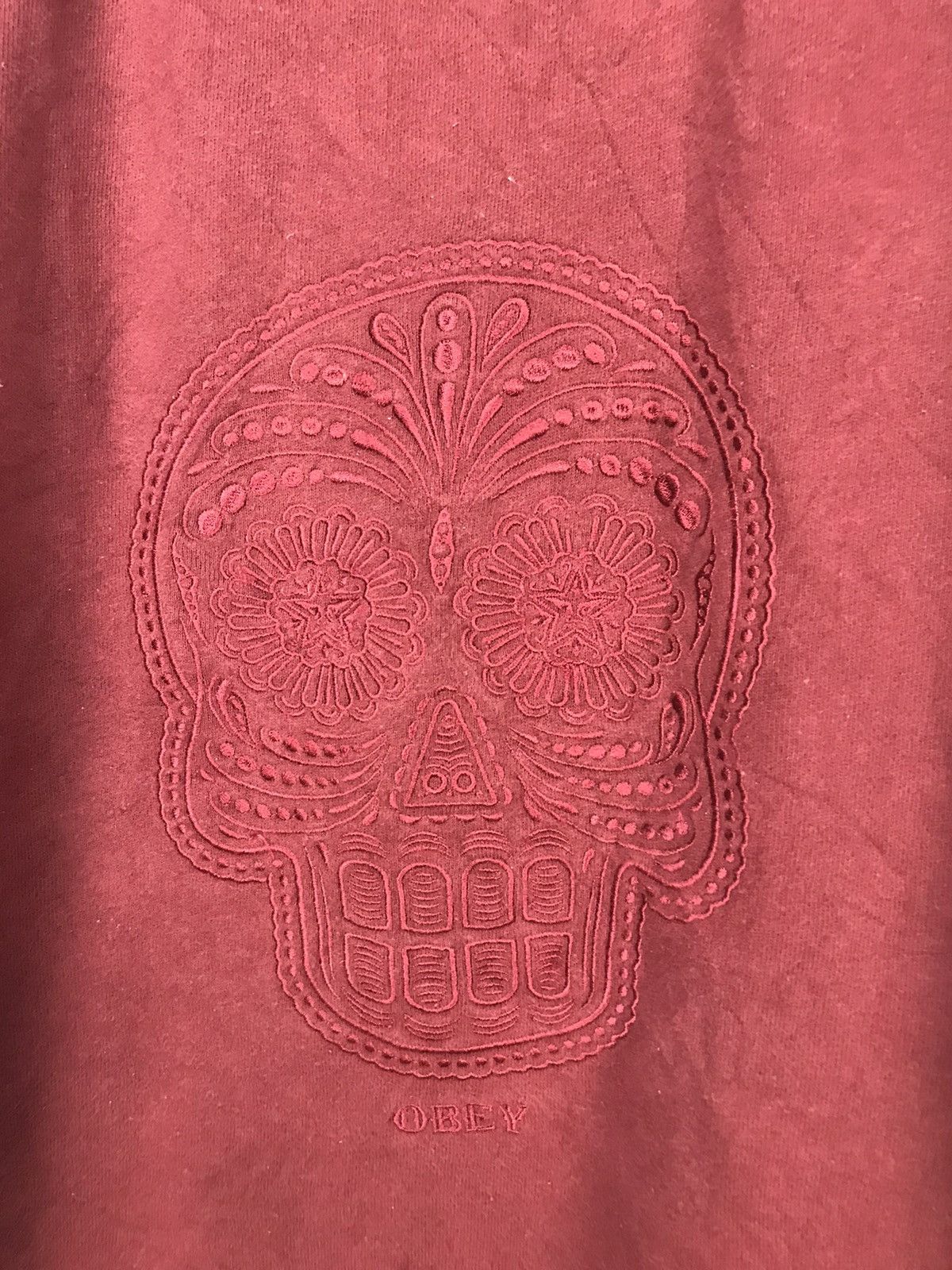 Obey Obey embroidered skull sweatshirt Size US M / EU 48-50 / 2 - 6 Thumbnail
