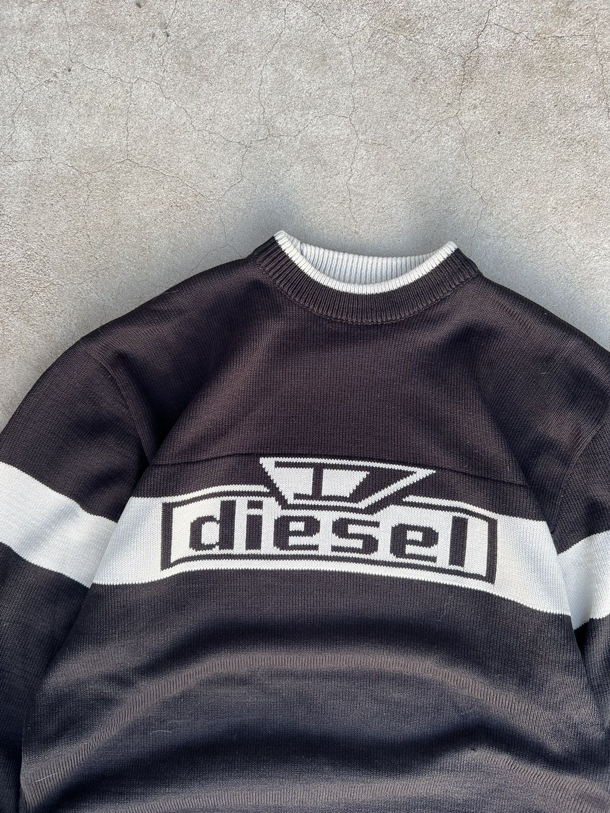Diesel Vintage Diesel Sweater Knitted Size US L / EU 52-54 / 3 - 4 Thumbnail