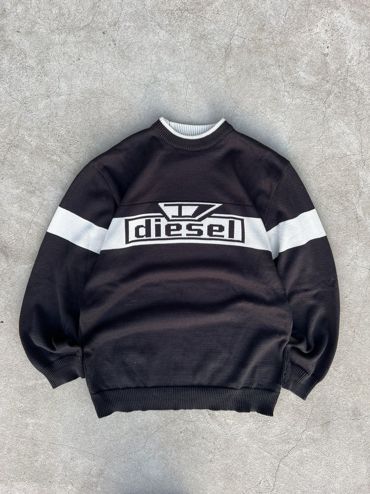 Diesel Vintage Diesel Sweater Knitted Size US L / EU 52-54 / 3 - 1 Thumbnail